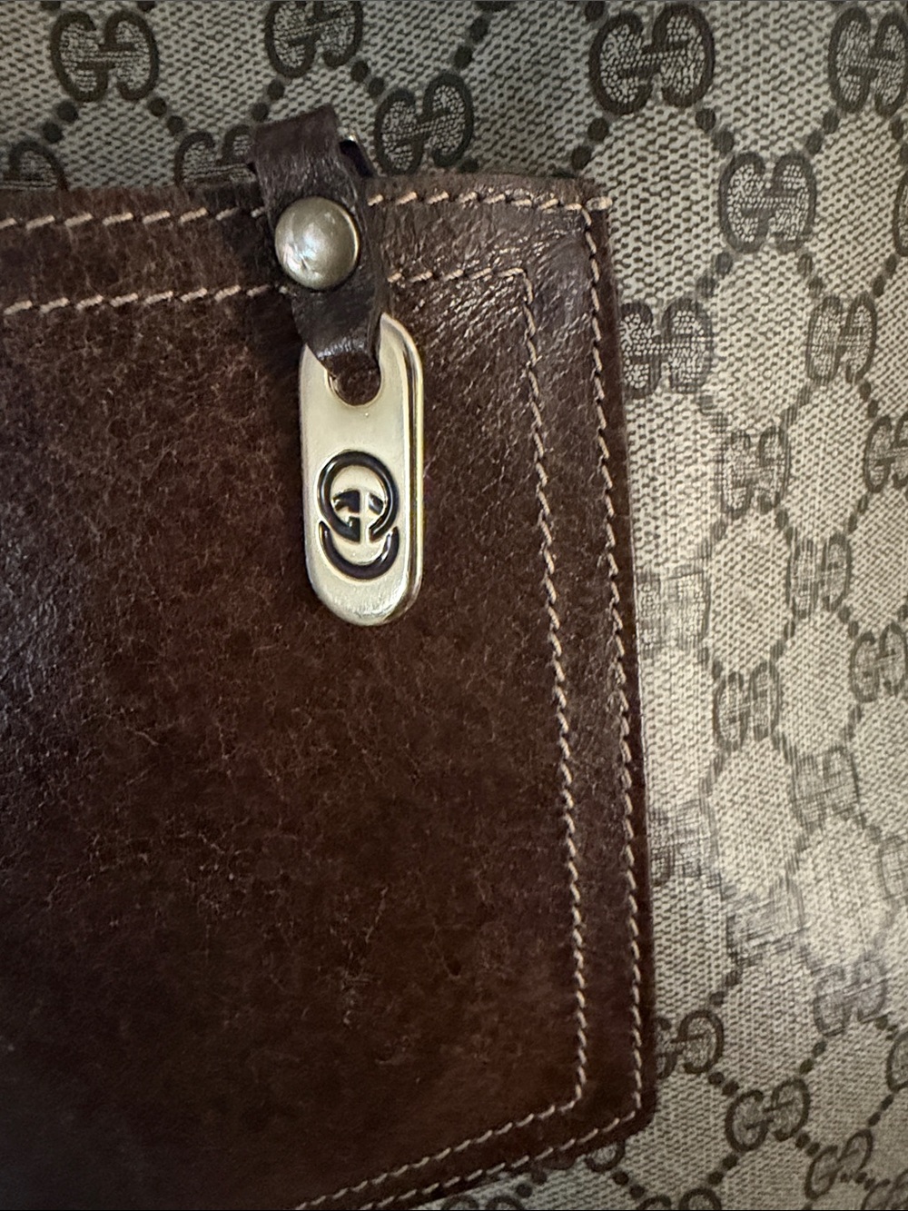 Vintage Gucci Tote - Picture 3 of 10